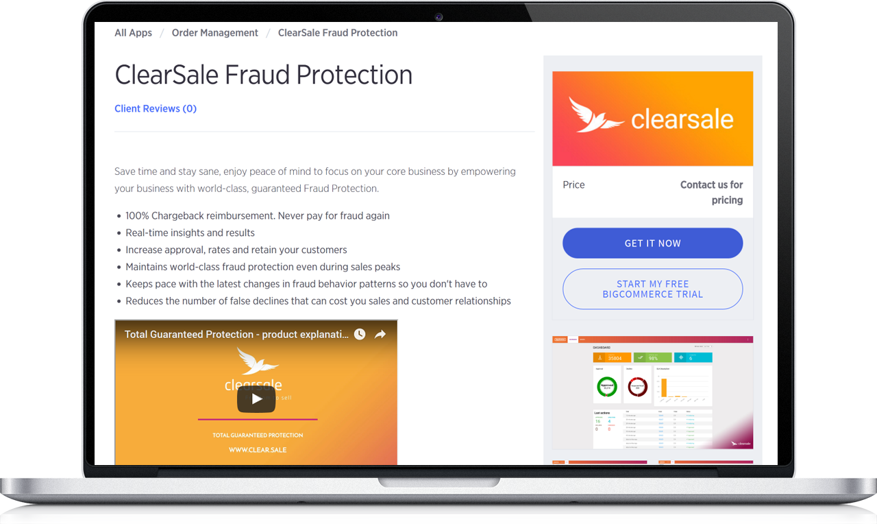 BigCommerce App Store Preview