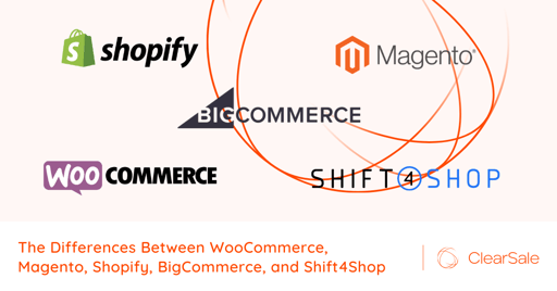 The Differences Between WooCommerce, Magento, Shopify, BigCommerce, and&nbsp;Shift4Shop