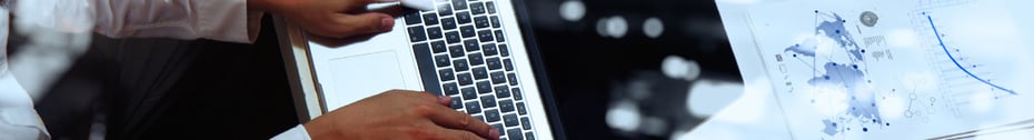 Man at computer checking a Platform for Ecommerce for Customer Connection & Engagement
