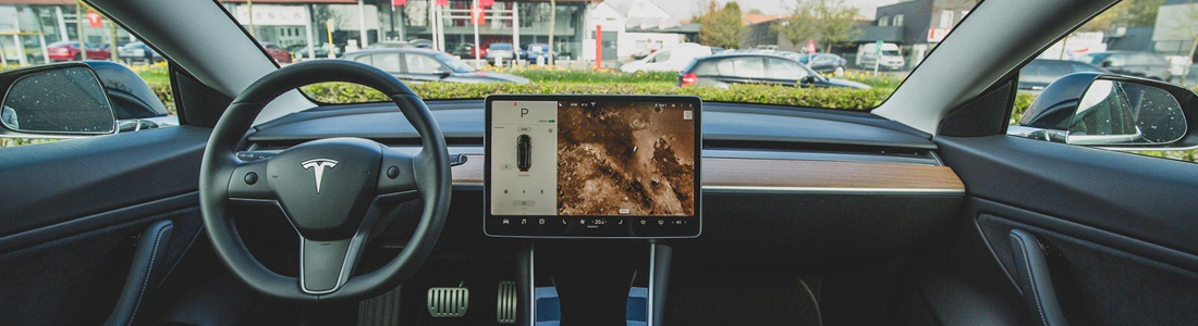 multimidia system in a car