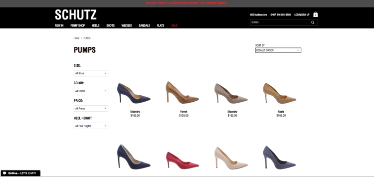Schutz Shoes Product Page.png