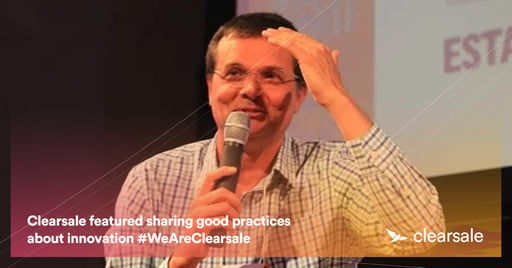 Clearsale featured sharing good practices about innovation #WeAreClearsale