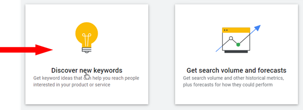 Google Keyword Planner Tool