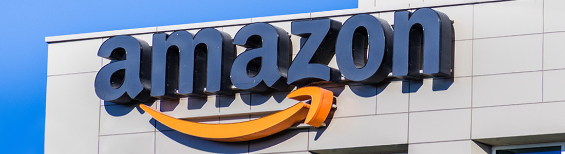 The front of a Amazon Store