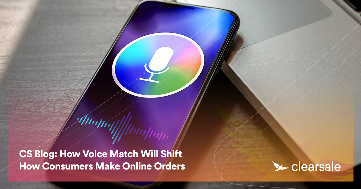 Image of a cellphone with the voice search active and a text that says: 
