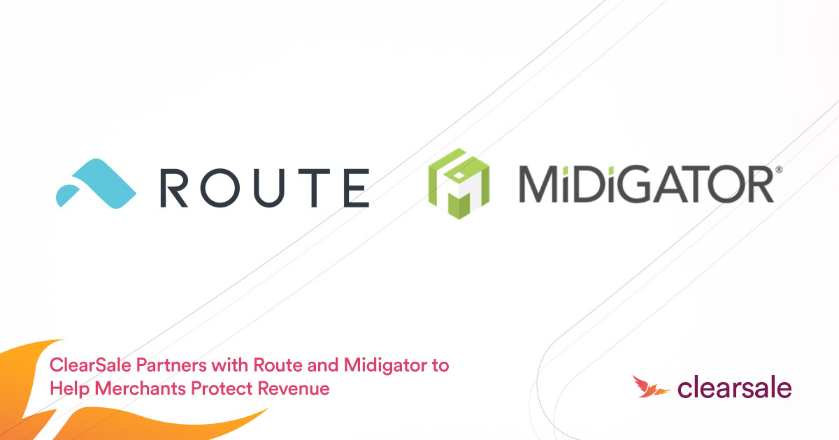 The logos of Route and Midigator and a text that says: 