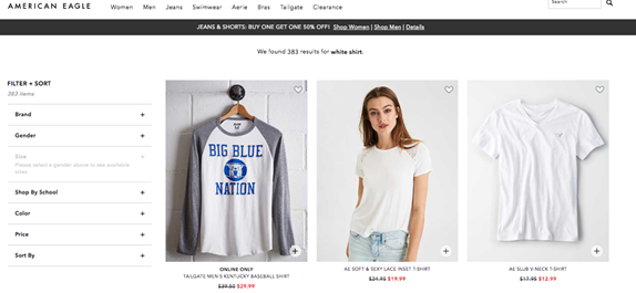 Lack of Robust Search Functionality