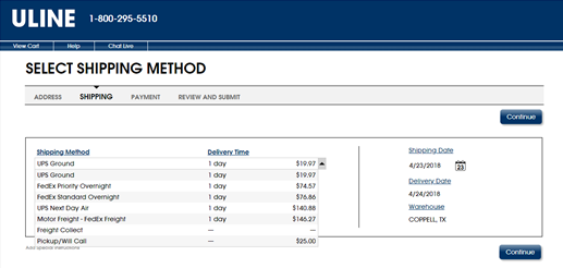 High Shipping Costs