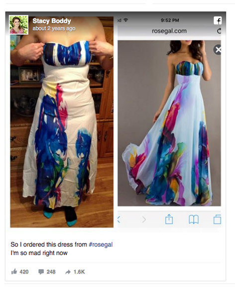 Products That Don’t Match Online Descriptions
